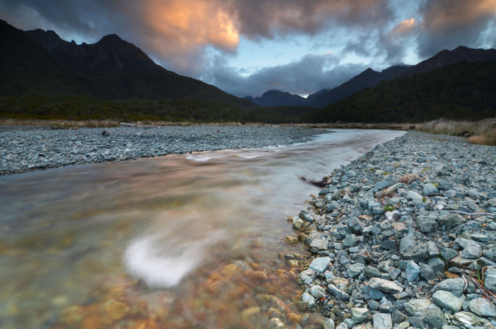 Upper Eglington Valley, Fiordland National Park, New Zealand