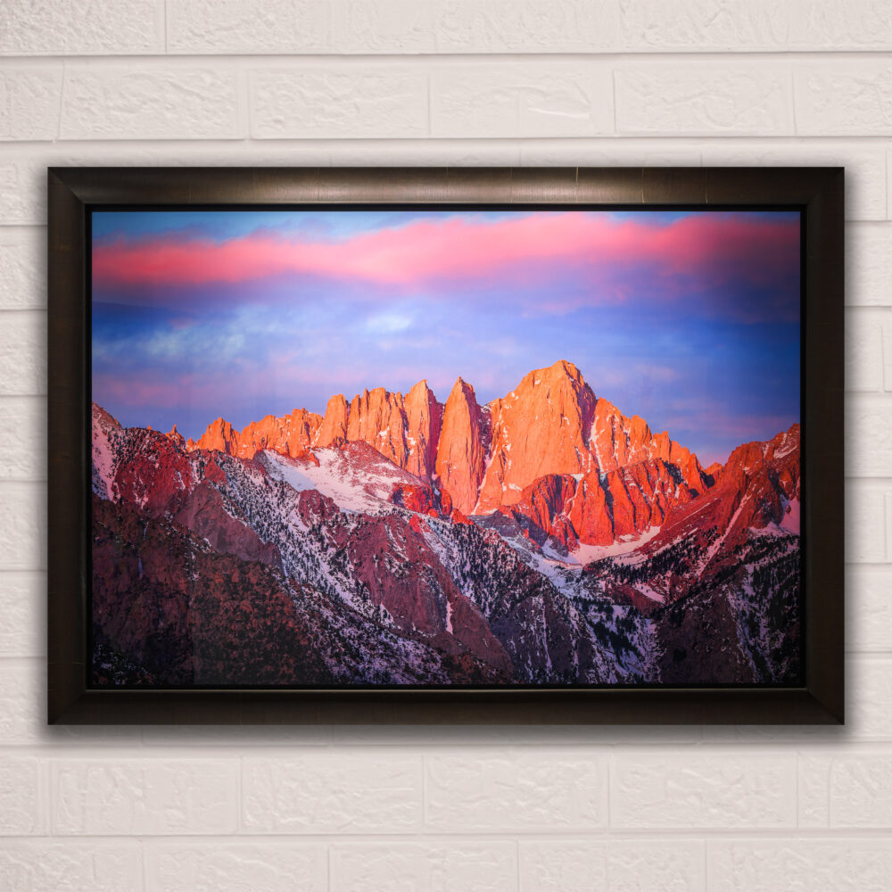 Mountain Glory<br>Framed 40x60 Metal Print<br>50% Off