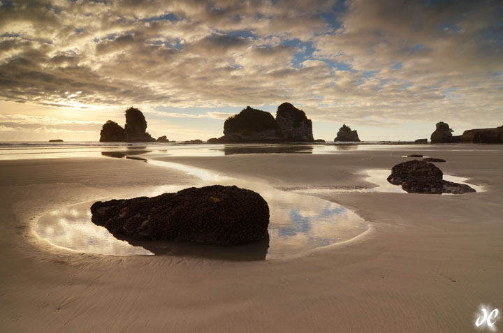 Motukiekie Beach, South Island, New Zealand