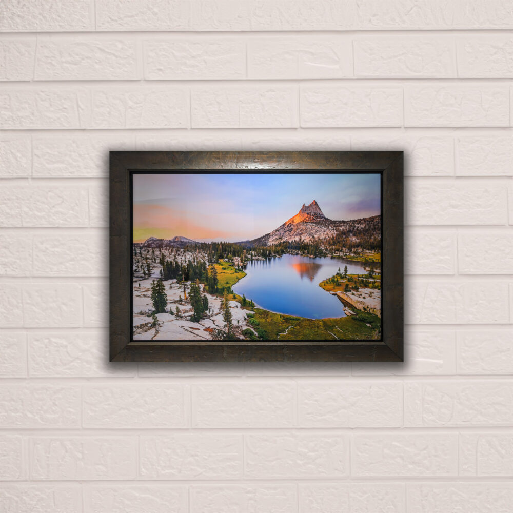 Cathedral Peak<br>Framed 24x36 Metal Print<br>50% Off