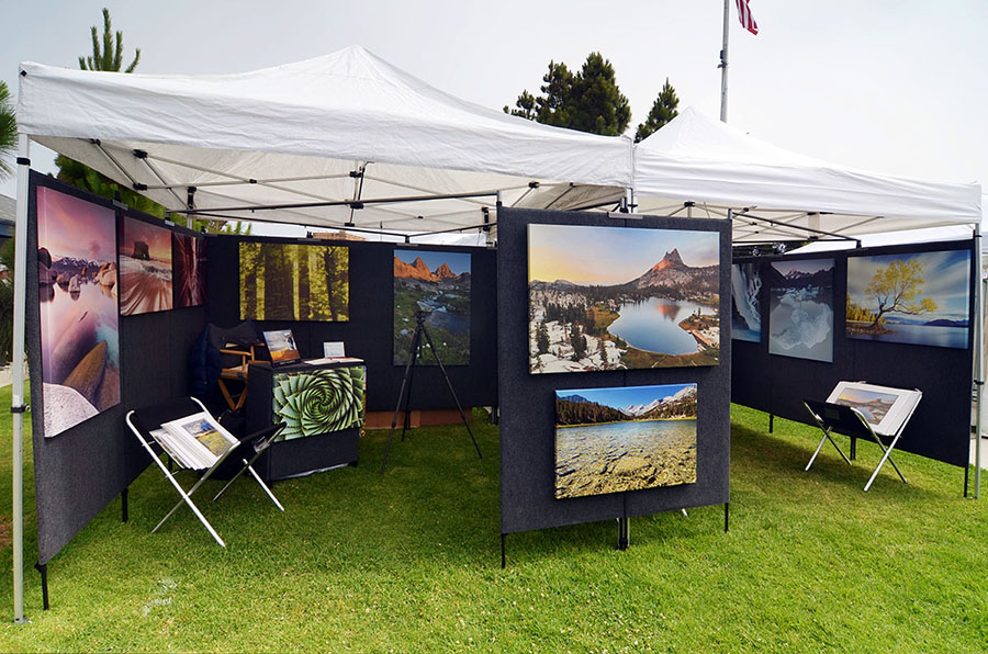 Professional art show booth - respect me!