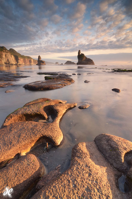 Motukiekie Beach, South Island, New Zealand