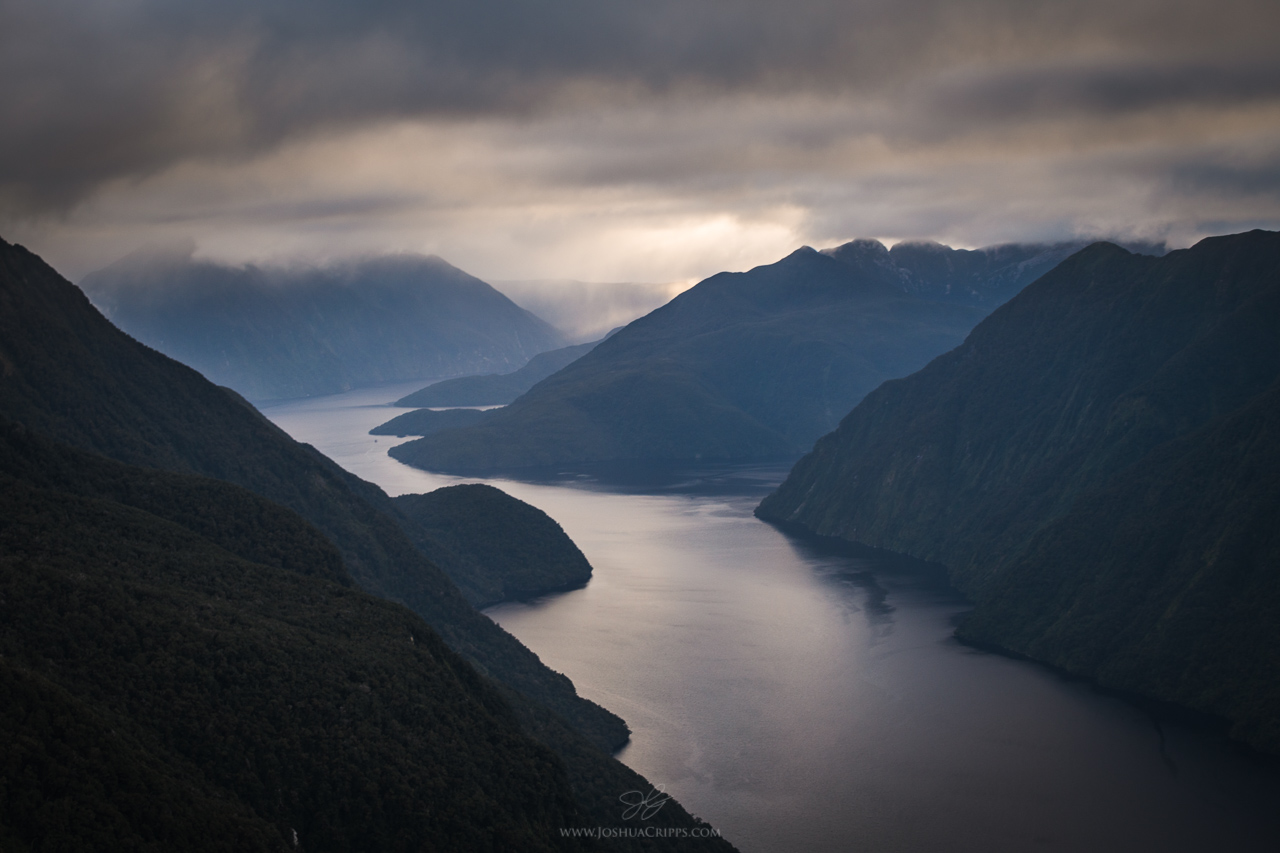 A final glimpse of Doubtful Sound.