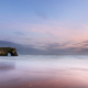 The Storm Breaks at Natural Bridges State Beach, Santa Cruz