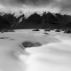 Mount Sefton, glaciers, and Hooker River, Mt Cook / Aoraki National Park