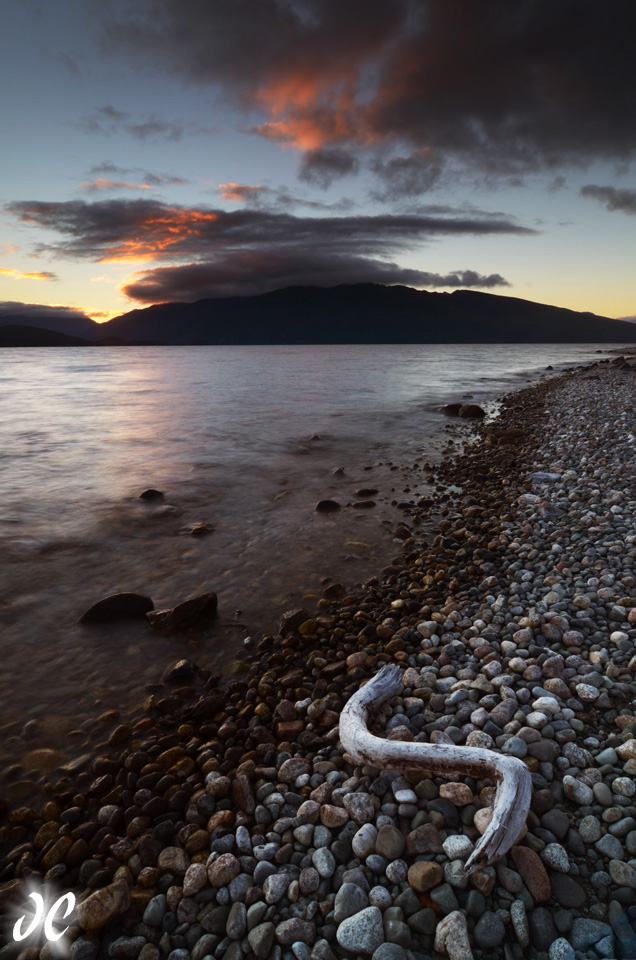 Sunset at Lake Te Anau, South Island, New Zealand