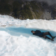 Ice formation, Fox Glacier, New Zealand