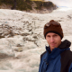 Photographer Josh Cripps on Fox Glacier, New Zealand