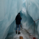 Ice cave, Fox Glacier, New Zealand