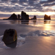 Motukiekie Beach, South Island, New Zealand