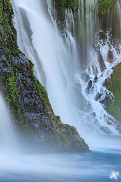 Roaring Seep Burney Falls, California