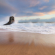 Davenport Main Beach sunset, Davenport, Santa Cruz, California