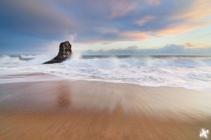 Davenport Main Beach sunset, Davenport, Santa Cruz, California