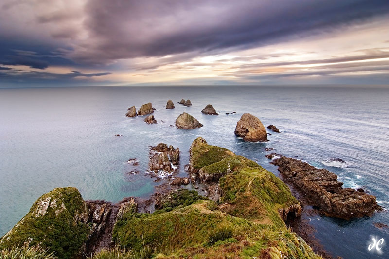 Nugget Point sunset, The Catlins, New Zealand