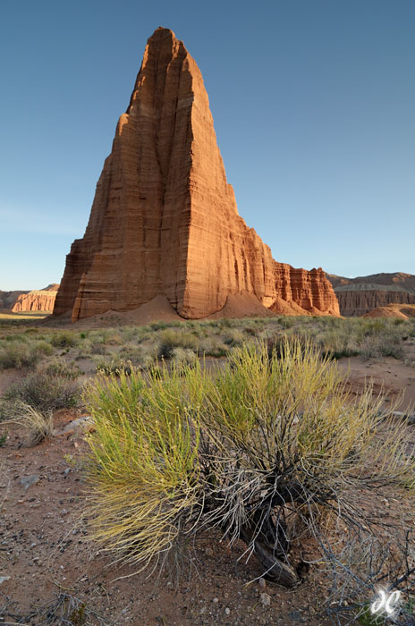 Temple of the Sun, Cathedral Valley, Capitol Reef National Park, Utah