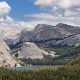 Tenaya Lake, Pywiack dome, Medlicott Dome, Yosemite National Park