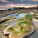 Wilder Ranch State Park beach sunset, Santa Cruz, California