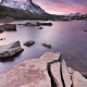 Tioga Lake and Mt. Dana at sunrise, Tioga Pass, Yosemite National Park