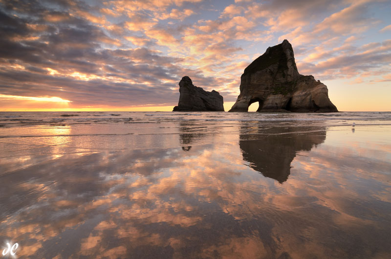 Wharariki Beach, South Island, New Zealand