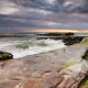 Wilder Ranch State Park beach sunset, Santa Cruz, California