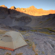 Camping at Blue Canyon Lake, Sonora Pass
