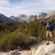 Josh Cripps in the Little Lakes Valley in Fall