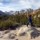 Josh Cripps in the Little Lakes Valley in Fall