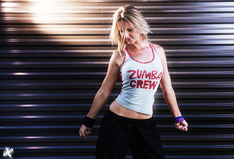 Santa Cruz Zumba Dance Portrait