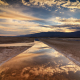 Cottonball Spring reflections, Death Valley National Park