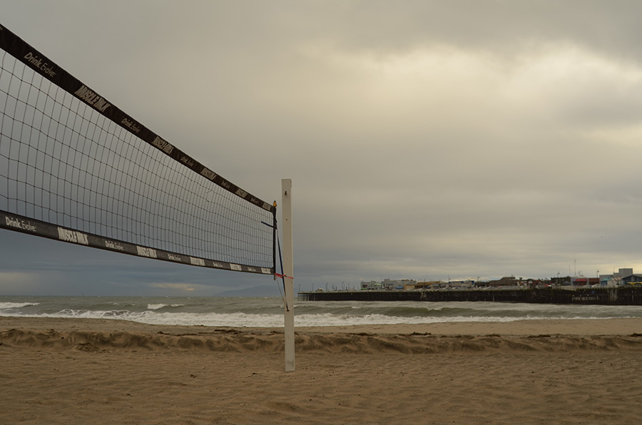 Volleyball net Santa Cruz, California