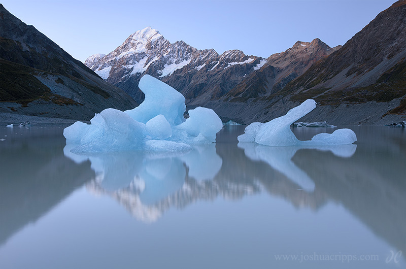 Hooker Lake, Mt. Cook National Park