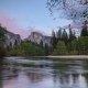 half-dome-merced-river-twilight