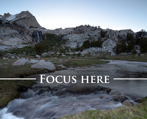 Getting Good Focus and Depth of Field in Your Landscape Photos