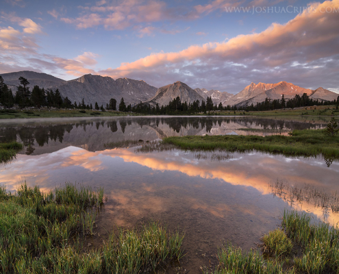 Pioneer Basin sunrise, Sierra Nevada mountains
