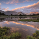 Pioneer Basin sunrise, Sierra Nevada mountains