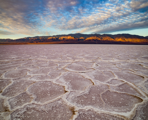 Death-Valley-Badwater-salt-patterns-sunrise