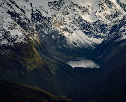 Lake Marian, Fiordland, New Zealand, May 17th, 2015