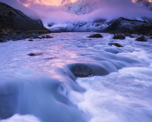 Mt Sefton, New Zealand, April 12th, 2015