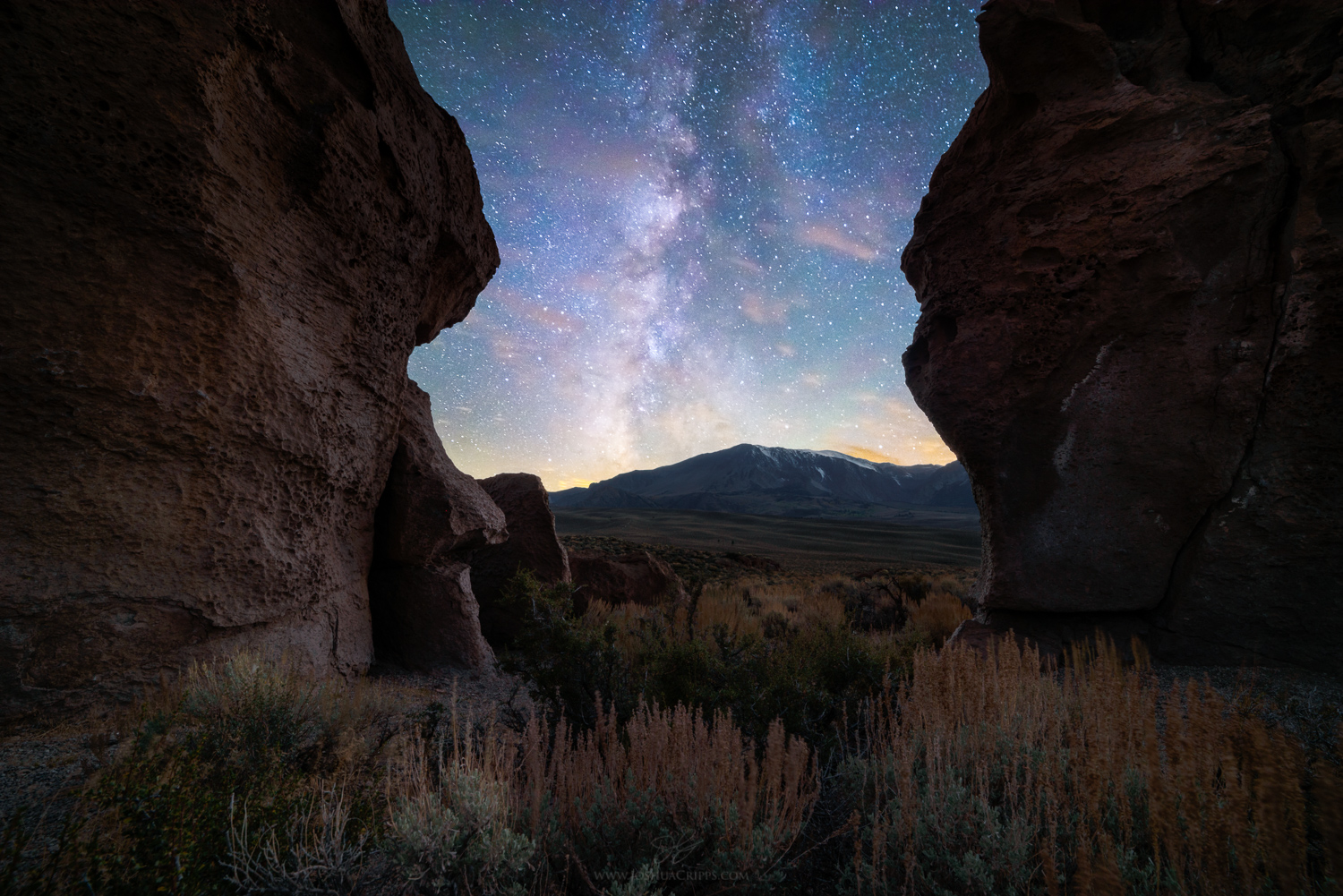Sierra Nevada Aeolian Buttes Milky Way Aeolian-Buttes, Sierra Nevada, California, October 9th, 2015