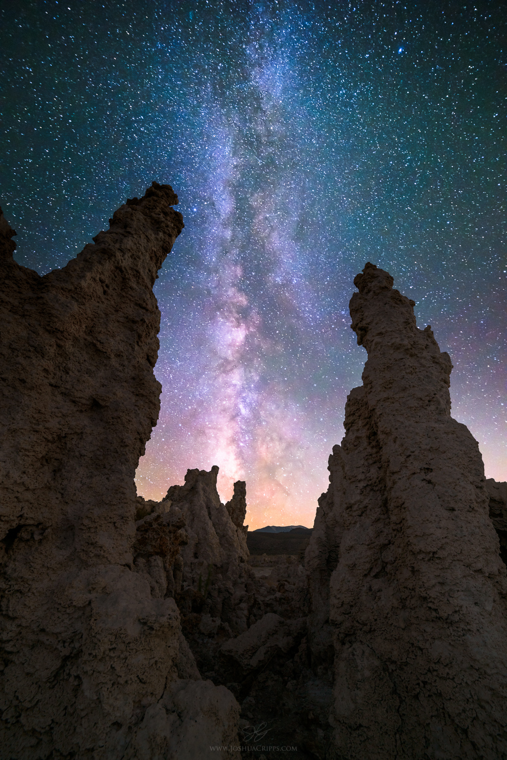 Touching Distance Mono Lake, Sierra Nevada, California, October 12th, 2015