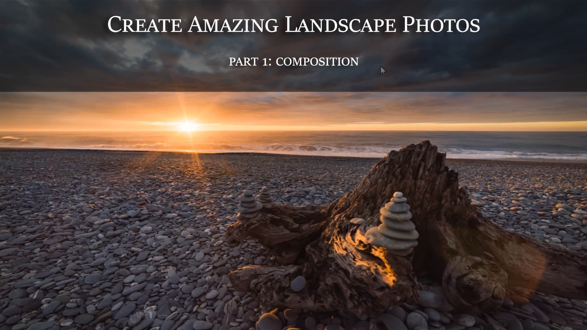 amazing landscape photo composition