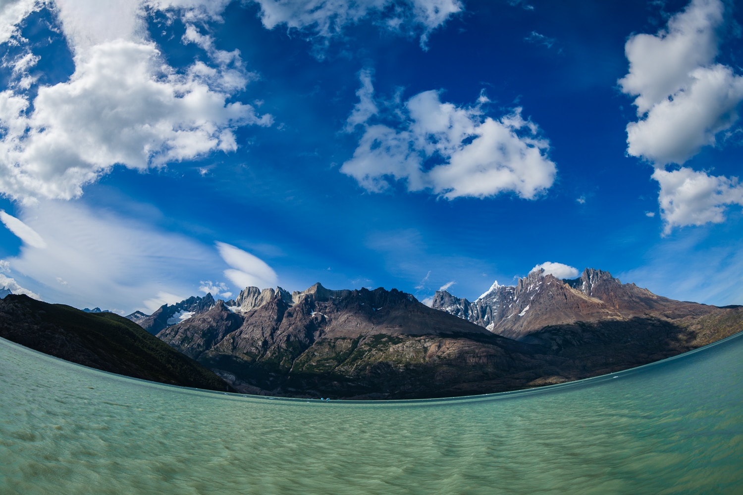 Lago Grey, Torres del Paine NP, Nikon Nikkor 8-15mm Fisheye Sample Photos
