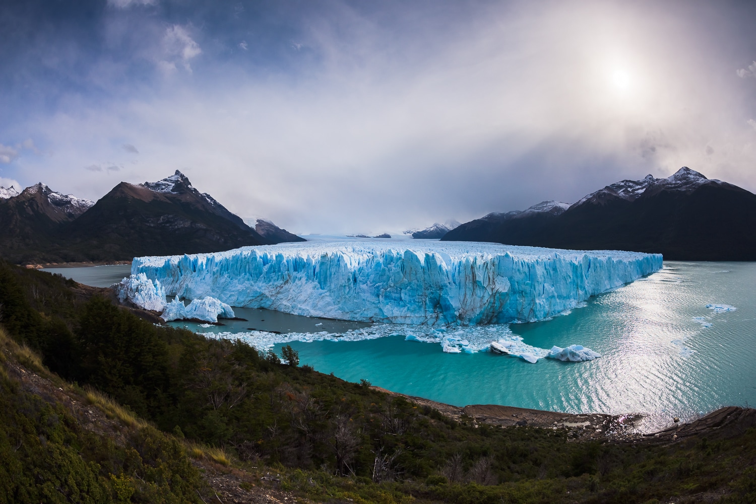 Perito Mereno Glacier, Argentina. Nikon D810 + Nikkor. ISO64, f/4.5, 15mm, 1/5000 sec., Nikon Nikkor 8-15mm Fisheye Sample Photos