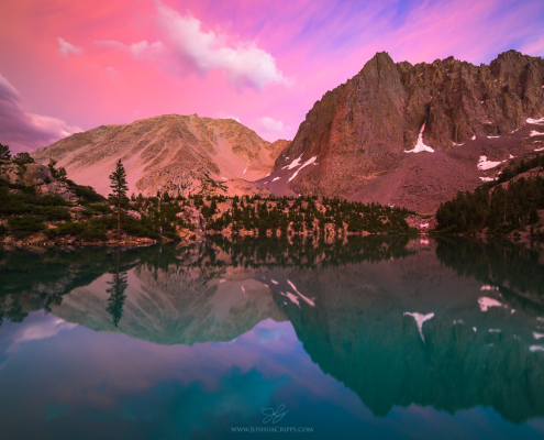 3rd-lake-big-pine-creek-sunset