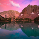 3rd-lake-big-pine-creek-sunset