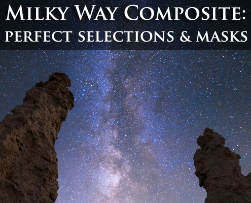 Milky Way Composite in Photoshop - Select and Mask
