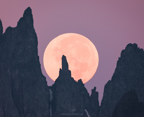 Full Moon over Minarets