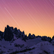 Minaret Vista Star Trails