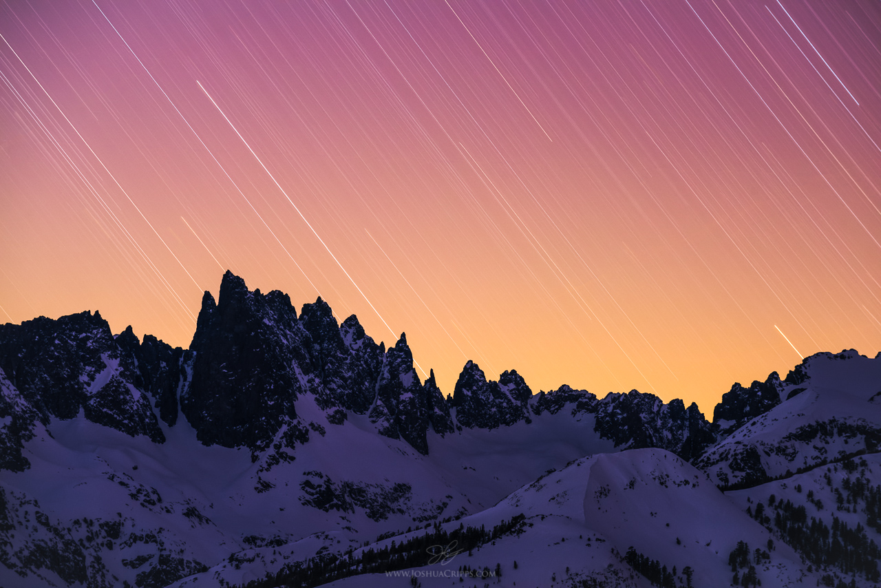 Minaret Vista Star Trails